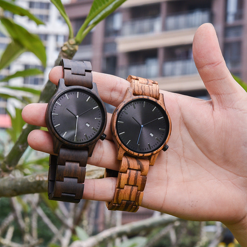 DODO DEER wooden calendar watch - BuyFlex