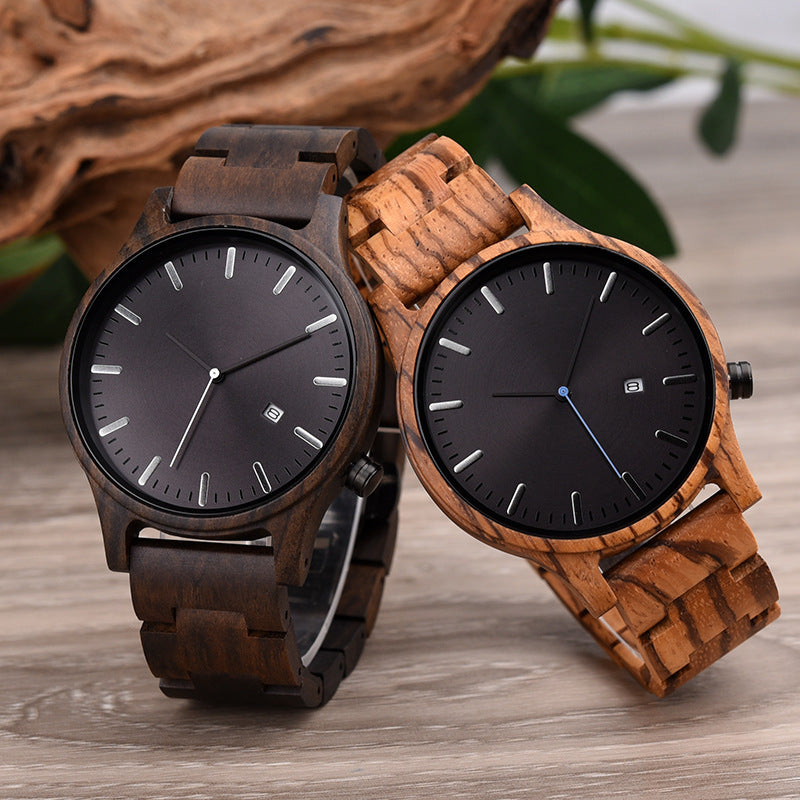 DODO DEER wooden calendar watch - BuyFlex