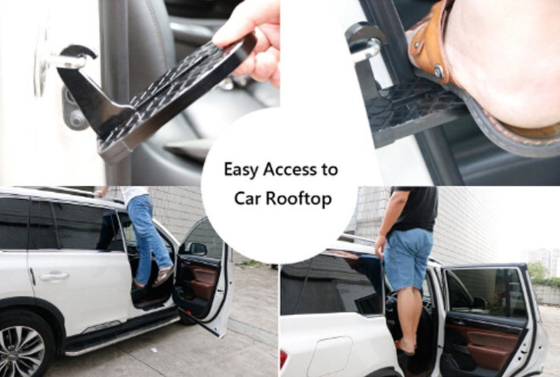 Car assist pedal Easy to operate on the roof work door hook roof pedal - BuyFlex