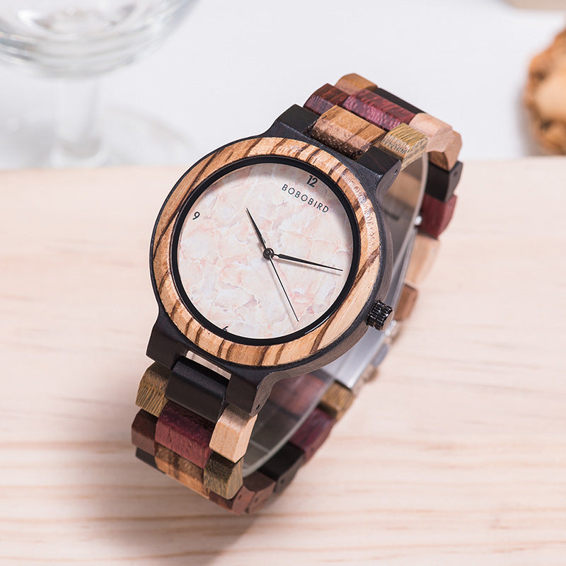 Casual Fashion Wooden Watch - BuyFlex