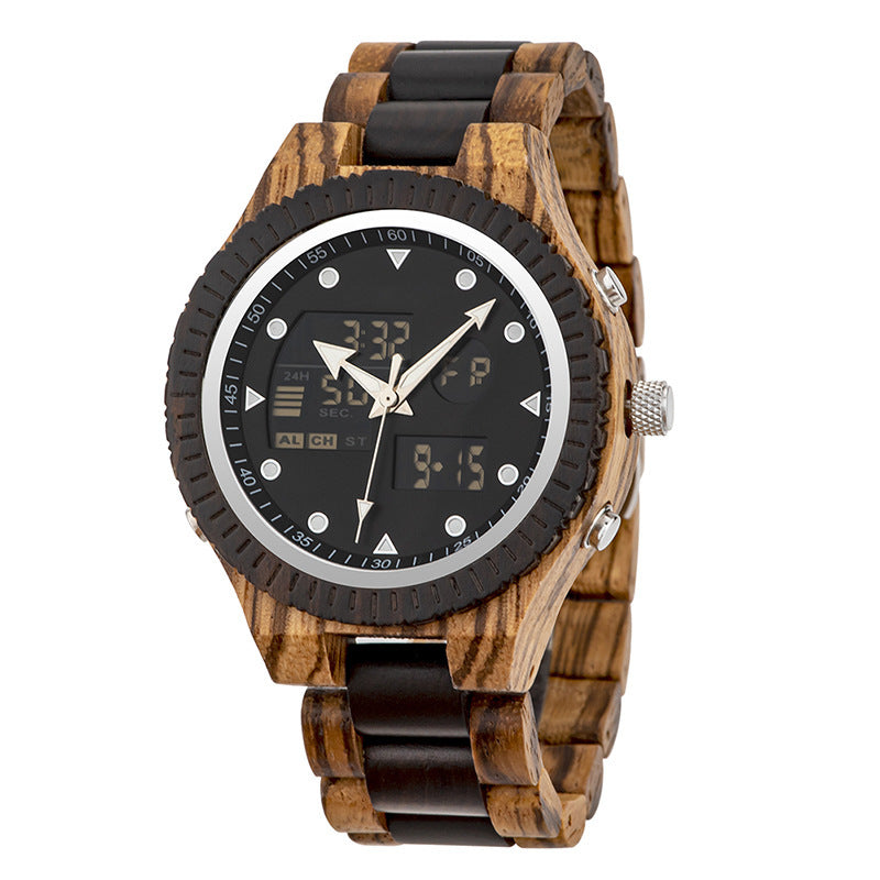 Casual Fashion Wooden Watch - BuyFlex