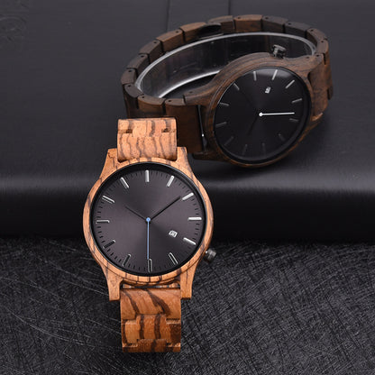 DODO DEER wooden calendar watch - BuyFlex